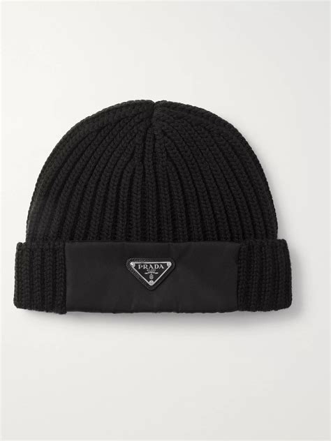 replica prada beanie|Prada wool beanie.